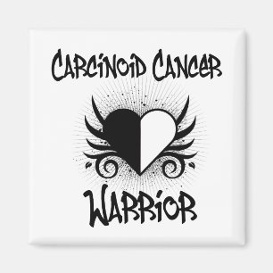 Carcinogene kanker WARRIOR Tattoo van het hart Magneet