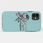 Carcinogeniscarcinoom, met Zebra gestreept bewustz Case-Mate iPhone Case (Achterkant (horizontaal))