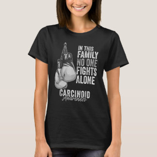 Carcinoid Awareness Maand Handschoenen Zebra Print T-shirt
