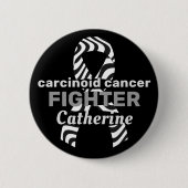 Carcinoïde kanker Zwarte Button (Voorkant)