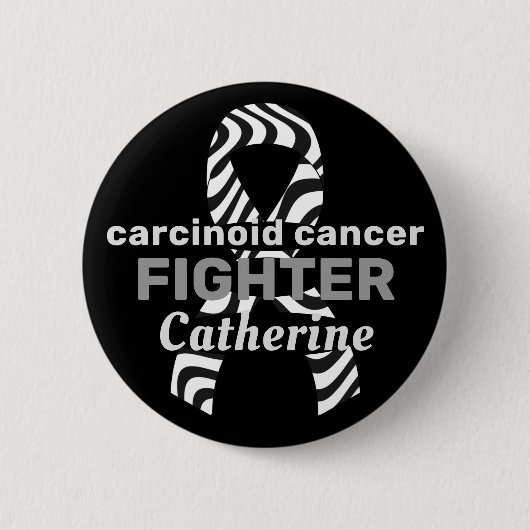 Carcinoïde kanker Zwarte Button (Voorkant)