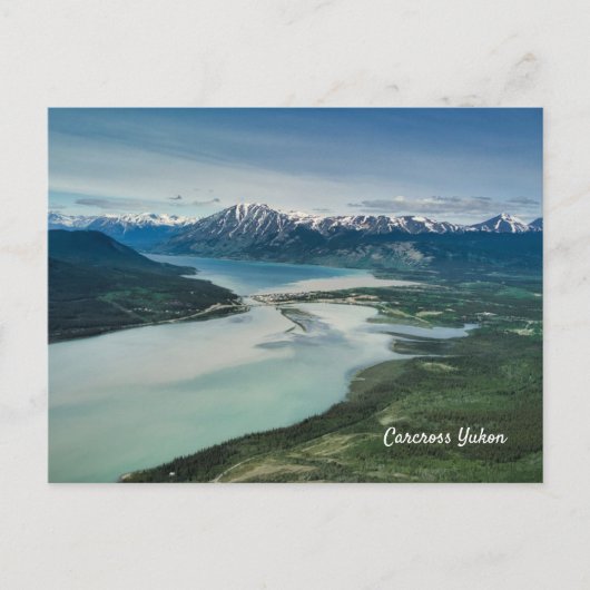 Carcross Yukon Canada Ansichtkaart Briefkaart (Voorkant)
