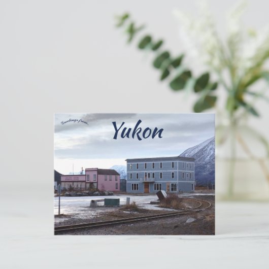 Carcross Yukon Canada Briefkaart (Staand voorkant)