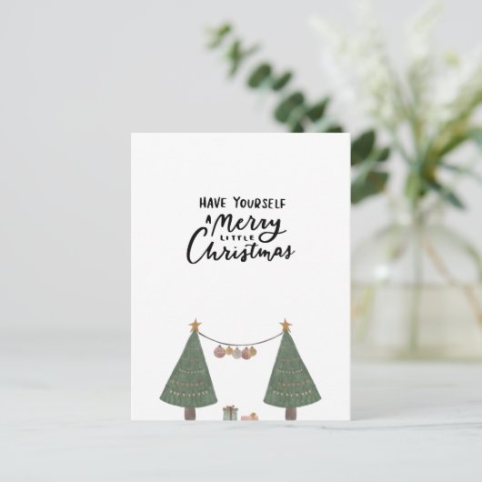 Card (10,8 x 14,2 cm) - Christmas Briefkaart (Staand voorkant)