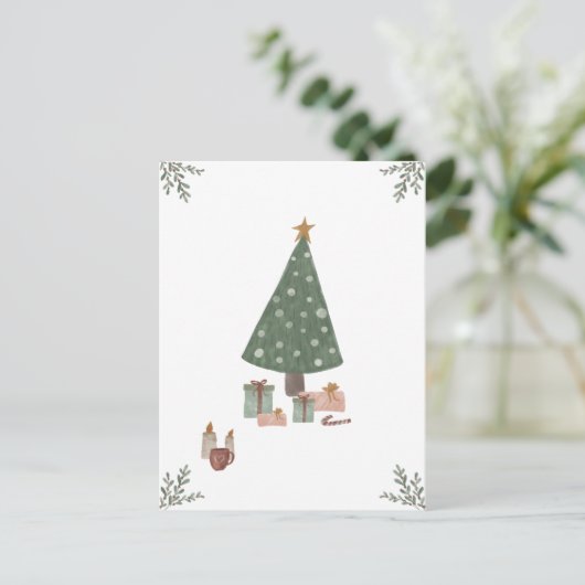 Card (10,8 x 14,2 cm) - Christmas Briefkaart (Staand voorkant)