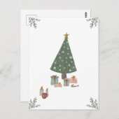 Card (10,8 x 14,2 cm) - Christmas Briefkaart (Voorkant / Achterkant)
