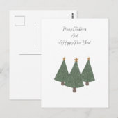 Card (10,8 x 14,2 cm) - Christmas Briefkaart (Voorkant / Achterkant)