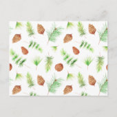 Card (10,8 x 14,2 cm) - Christmas Pattern Briefkaart (Voorkant)