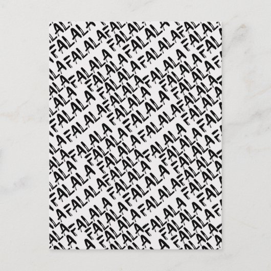 Card (10,8 x 14,2 cm) - Christmas Pattern Briefkaart (Voorkant)