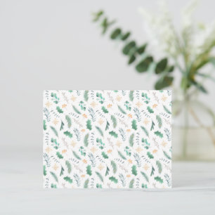 Card (10,8 x 14,2 cm) - Christmas Pattern Briefkaart