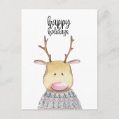 Card (10,8 x 14,2 cm) - Deer Briefkaart (Voorkant)