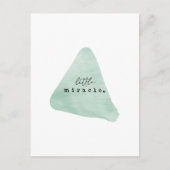 Card (10,8 x 14,2 cm) - Little Miracle Briefkaart (Voorkant)