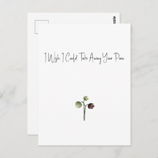 Card (10,8 x 14,2 cm) - Pain Briefkaart (Voorkant / Achterkant)