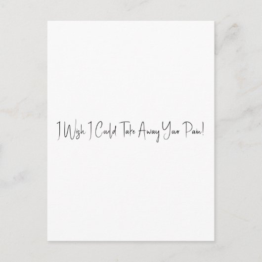 Card (10,8 x 14,2 cm) - Pain Briefkaart (Voorkant)