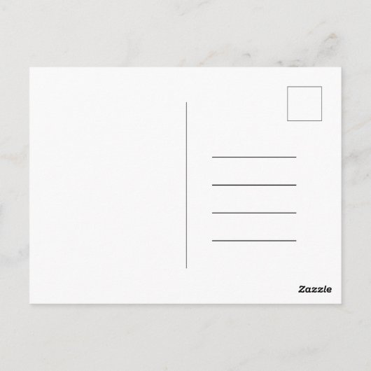 Card (10,8 x 14,2 cm) - Thank You! Briefkaart (Achterkant)