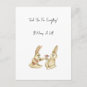 Card (10,8 x 14,2 cm) - Thank You! Briefkaart (Voorkant)