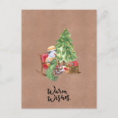 Card (10,8 x 14,2 cm) - Warm Wishes Briefkaart (Voorkant)