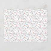 Card (10,8 x 14,2 cm) - Winter Pattern Briefkaart (Voorkant)