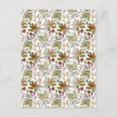 Card (10,8 x 14,2 cm) - Winter Pattern Briefkaart (Voorkant)