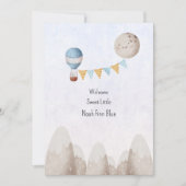 Card (12,7 x 17,8 cm) - Birth Announcement Kaart (Voorkant)