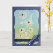 Card 1 - customize the text kaart (Gele Bloem)