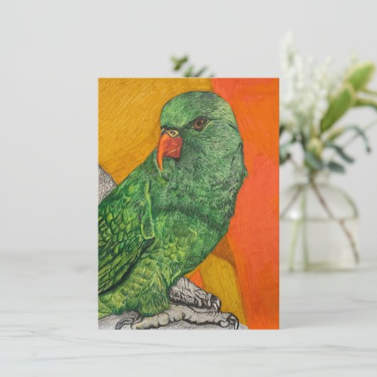 Card Art Kaart (Staand voorkant)