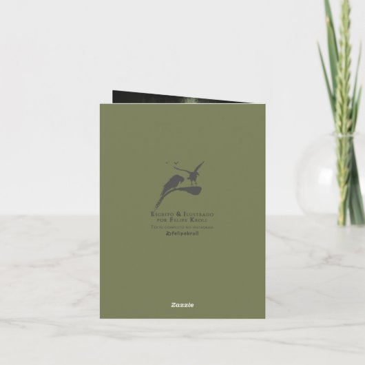 Card Boitatá Aankondiging (Achterkant)