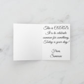 CARD, de laatste kaart die je ooit zal moeten kope (Binnen)