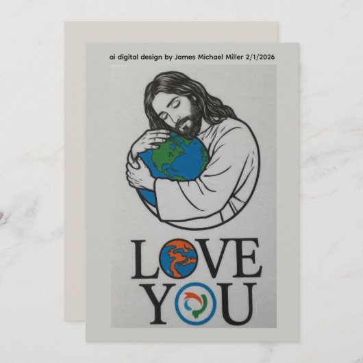 card  feestdagenkaart (Voorkant / Achterkant)