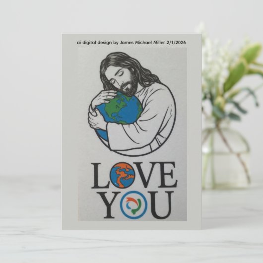 card feestdagenkaart (Staand voorkant)