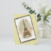 Card Fron Paris Briefkaart (Staand voorkant)