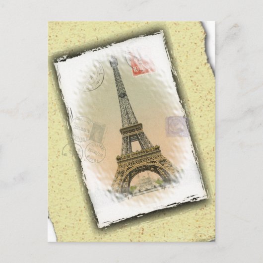 Card Fron Paris Briefkaart (Voorkant)
