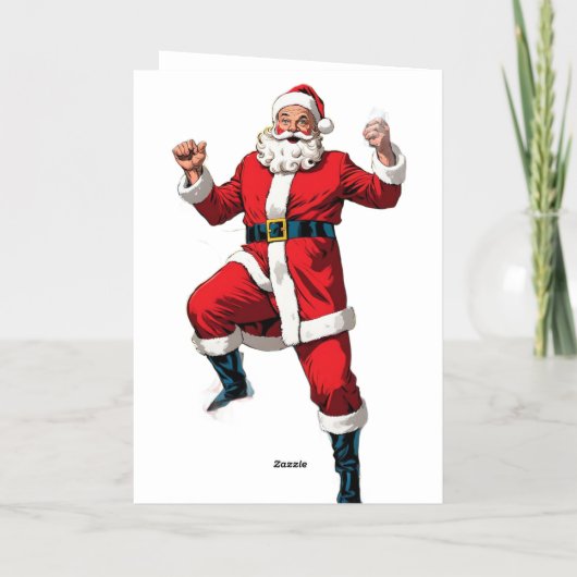 Card – Holiday Cheer & Joy Folie Wenskaart (Achterkant)
