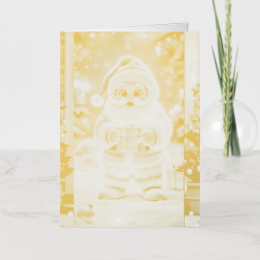 Card – Holiday Cheer & Joy Folie Wenskaart (Voorkant)