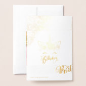 Card in French, birthday card Folie Kaarten (Met envelop)
