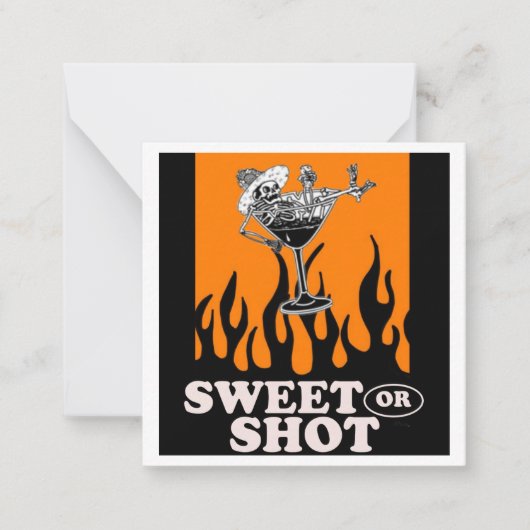 Card invitation notitiekaartje (Voorkant)