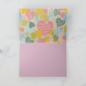 CARD OF HEARTS BLANK ALL-OCCASION CARD BEDANKKAART (Binnen)