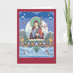 CARD Padmasambhava / Guru Rinpoche - met mantra Kaart