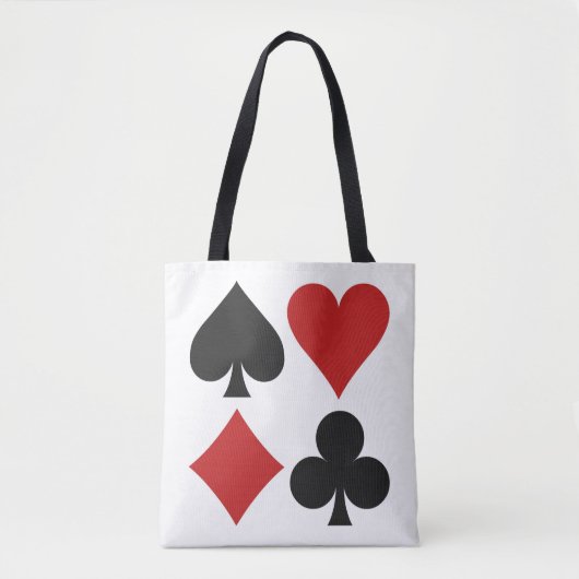 Card Player-tassen Tote Bag (Voorkant)