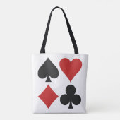 Card Player-tassen Tote Bag (Achterkant)