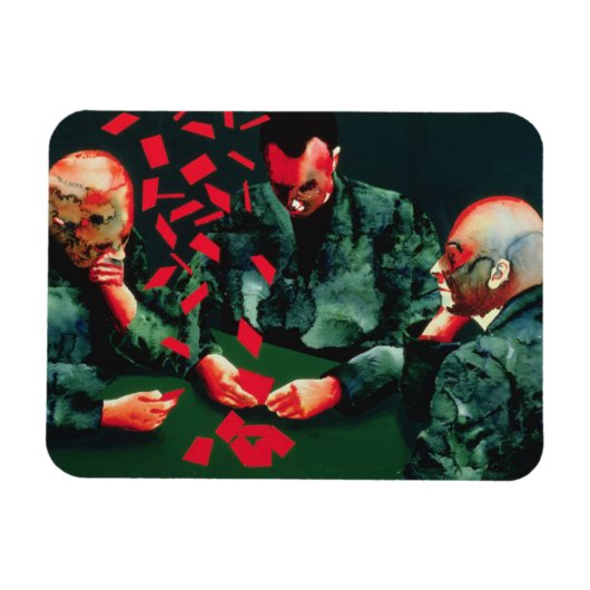 Card Players 1987 Magneet (Horizontaal)