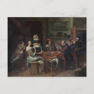 Card Players Briefkaart