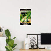 Card Seed Company envelop omslag - prei Poster (Thuiskantoor)