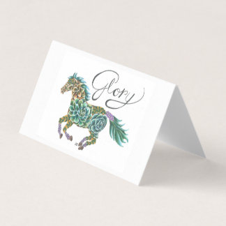 Card Set Glory Horse van Sherry Jarvis Kaart