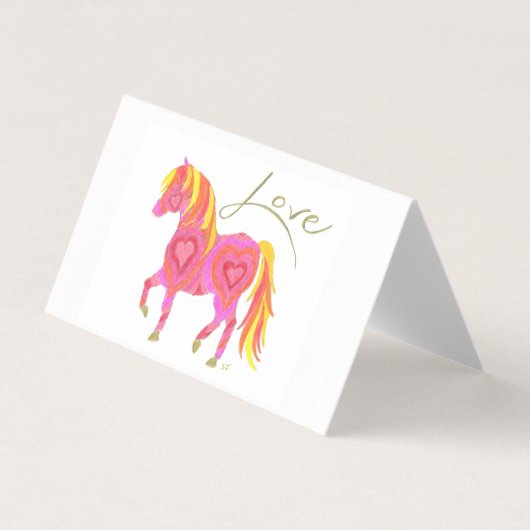 Card Set Pink Lady Horse van Sherry Jarvis Kaart (Voorkant)