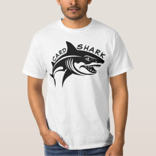 Card Shark Great White Shark Cruise T-shirt