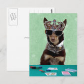 Card Shark King Briefkaart (Voorkant / Achterkant)