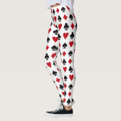 Card Suits Poker Style Lucky-Leggings Leggings (Links)