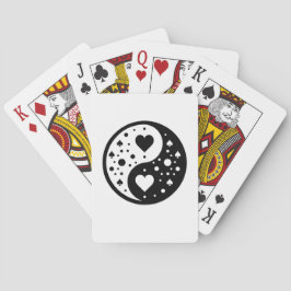 Card Suits Yin Yang / Yin Yang dos Naipes Pokerkaarten