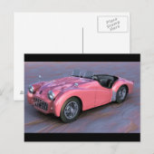 Card TriumphTr3-3gtr Briefkaart (Voorkant / Achterkant)